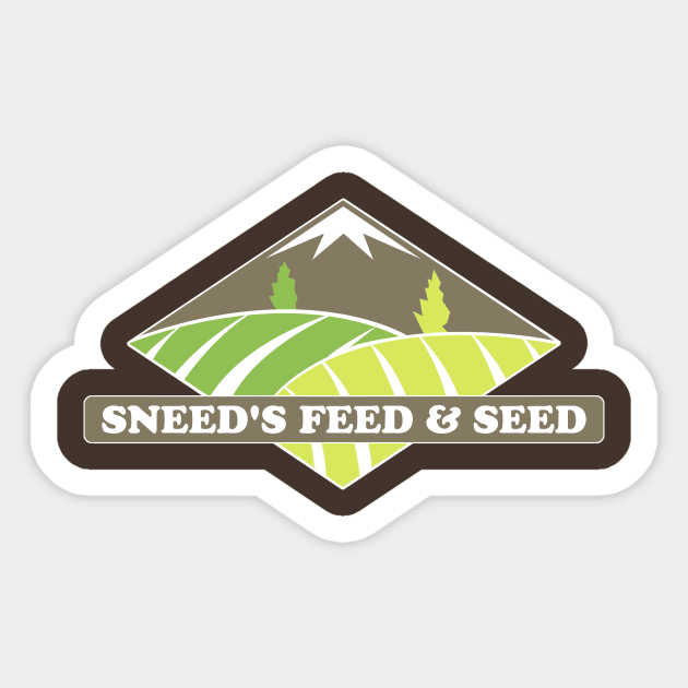 Sneed's Feed & Seed Sticker by Yoyo Star